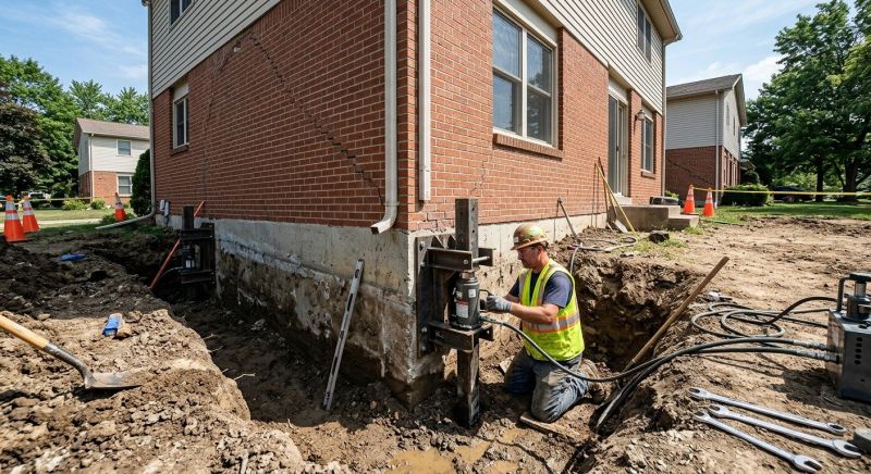 Sinking Foundation Repair