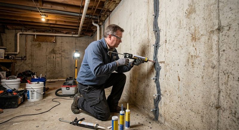 Basement Crack Repair in Miami Beach, FL