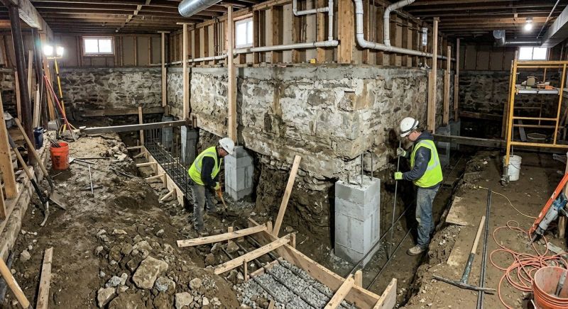 Basement Underpinning in Miami Beach, FL