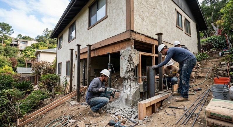 Concrete Foundation Repair in Miami, FL