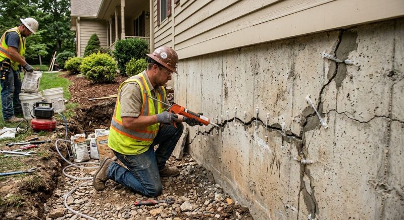 Cracked Foundation Repair in Broward County, FL