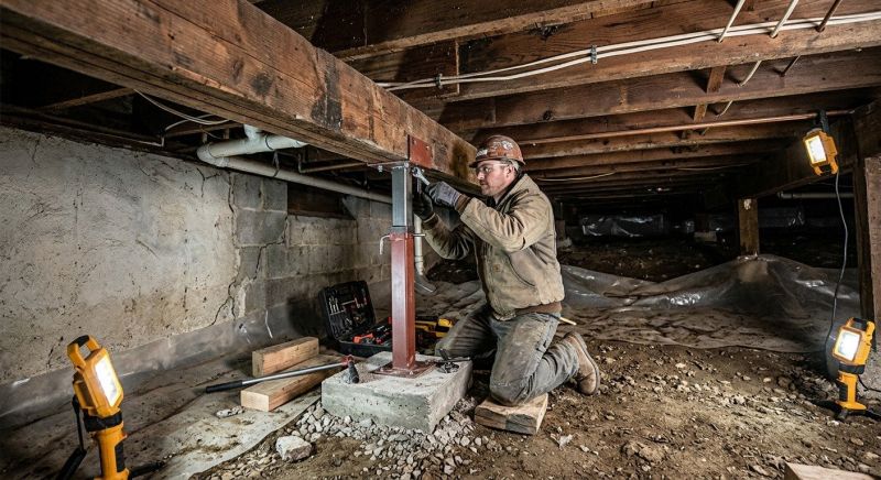 Crawlspace Foundation Repair in Key Biscayne, FL