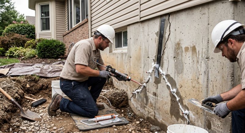 Foundation Crack Sealing in Miami Beach, FL