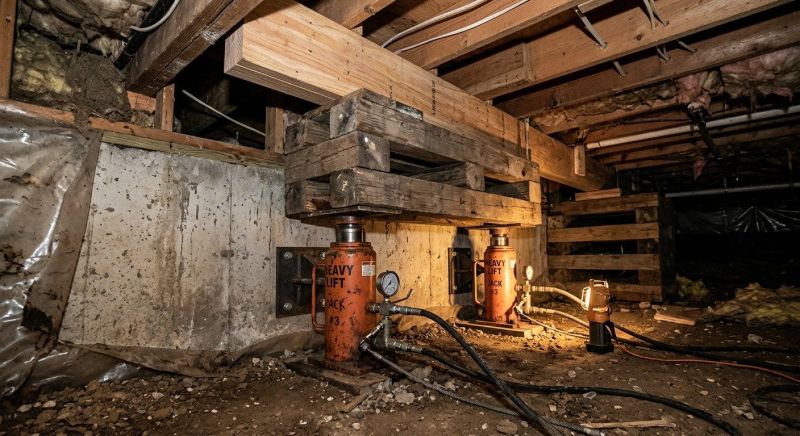 Foundation Jacking in Hollywood, FL