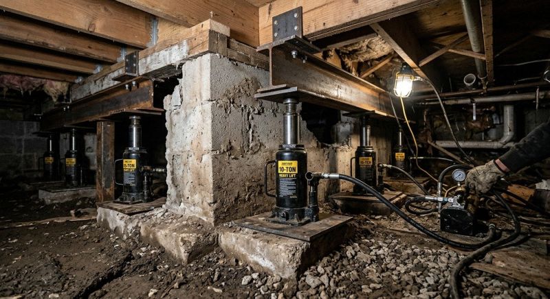 Foundation Jacking in North Miami Beach, FL