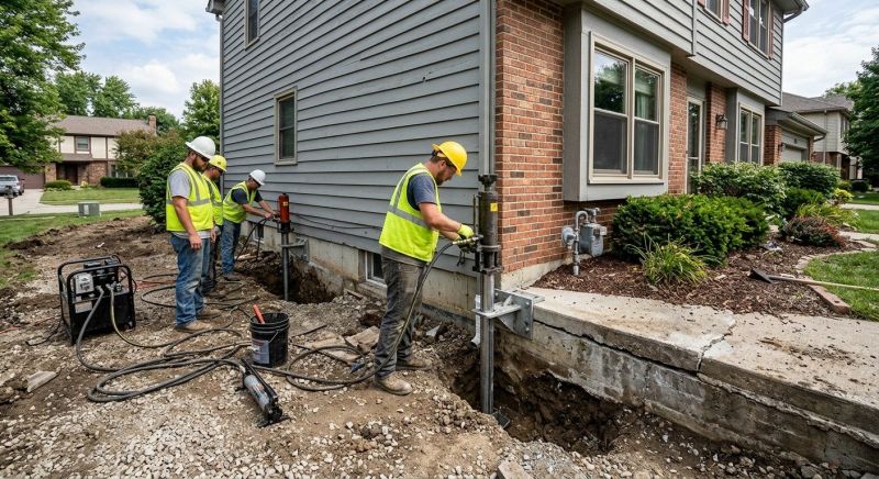 Foundation Stabilizing in Key Biscayne, FL
