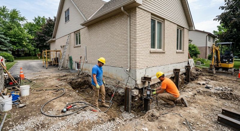 Helical Piers Installation in Miami Beach, FL