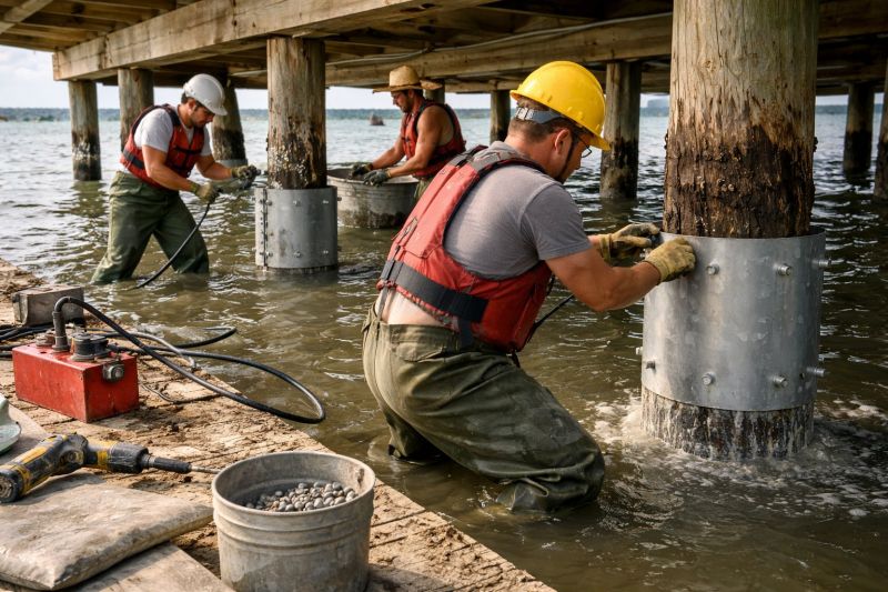 Piling Repair in Miami Beach, FL