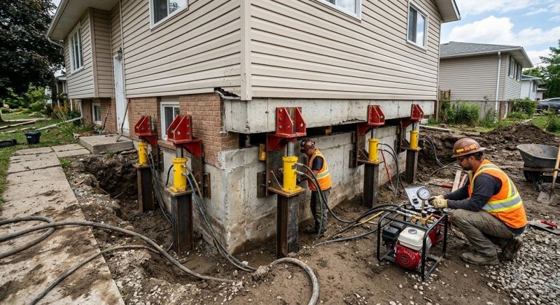 Sinking Foundation Lifting in Miami Beach, FL
