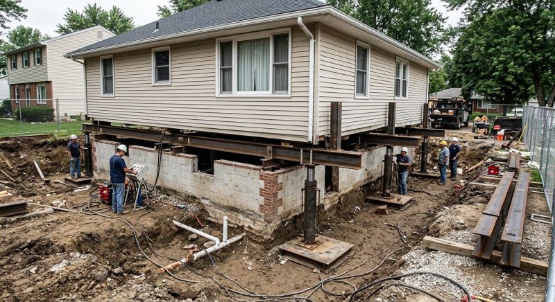 Sinking Foundation Lifting in Miami Beach, FL