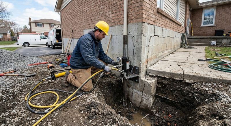 Sinking Foundation Repair in Hallandale, FL