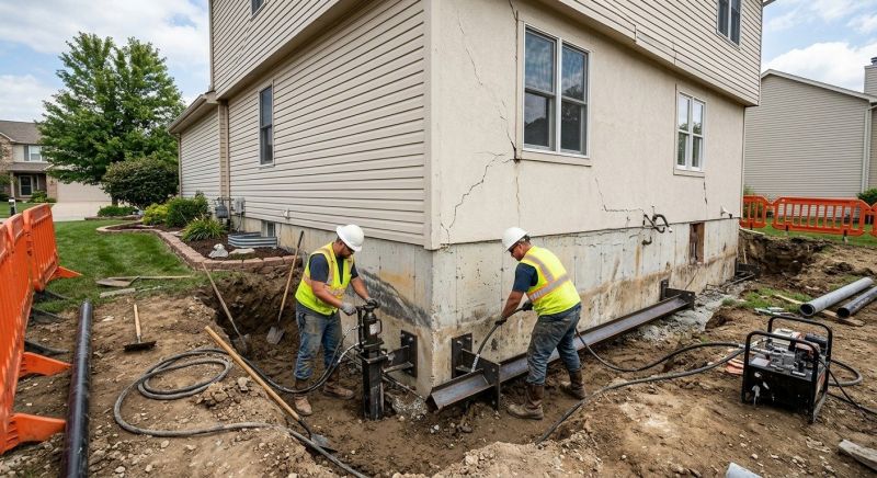 Sinking Foundation Repair in Key Biscayne, FL