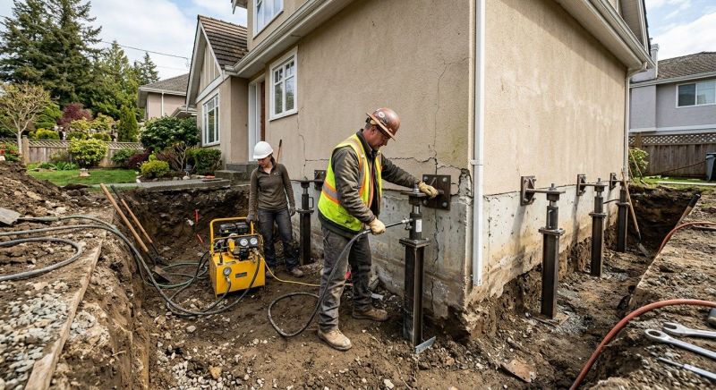Sinking Foundation Repair in Miami Beach, FL