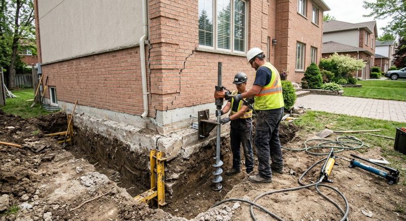 Sinking Foundation Repair in Opa Locka, FL